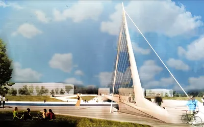 Un pod pietonal și ciclist va traversa Crișul Repede