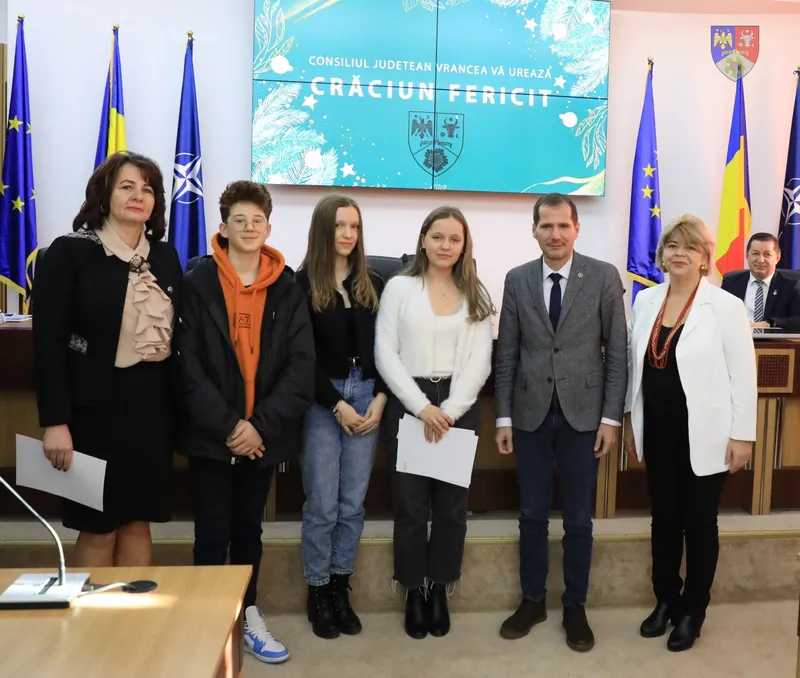 Consiliul Județean Vrancea a premiat excelența în educație și sport