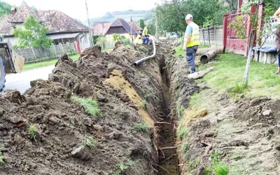 S-au finalizat lucrările de extindere a rețelei de apă în localitatea clujeană Legii