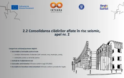 Acțiunea 2.2 Consolidarea clădirilor aflate în risc seismic