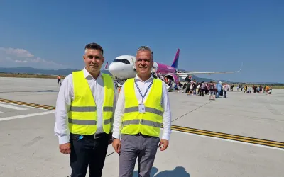 Aeroportul Internațional Brașov‑Ghimbav a înregistrat pasagerul cu numărul 1.000.000