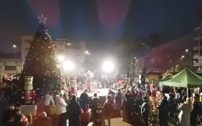 Moș Nicolae a fost la Consiliul Județean Arad!