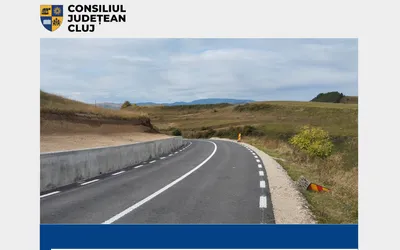Consiliul Județean a finalizat asfaltarea DJ 108C Mănăstireni – Călata – Mărgău