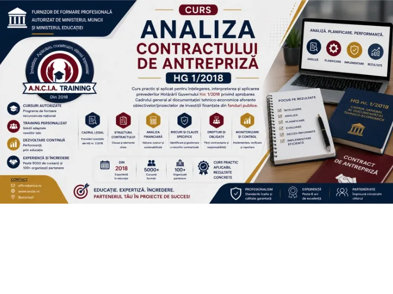 ANALIZA CONTRACTELOR DE INVESTITII FIDIC VS. HG 1/2018