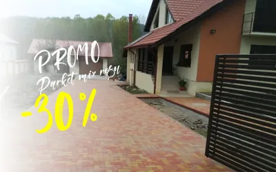 Promo Parket mix roșu 4cm