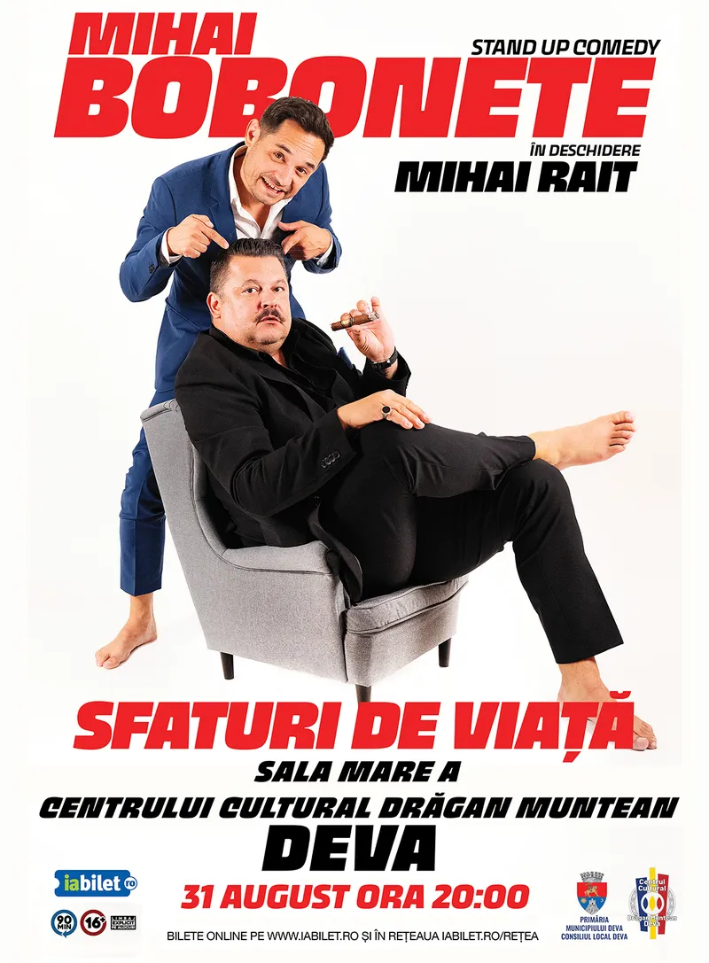\"Sfaturi de Viață\" - Stand-up Comedy cu Mihai Bobonete si Mihai Rait