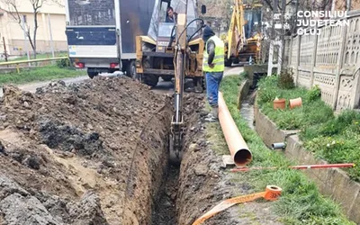 CJ Cluj extinde sistemul de canalizare din localitatea Cămărașu
