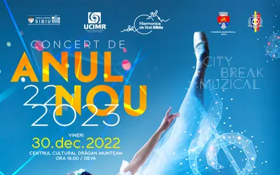 Concert de Anul Nou, cu Orchestra Filarmonicii de Stat din Sibiu!