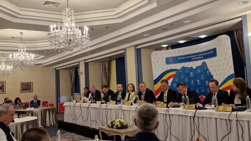 Adrian Dumitru Bughiu a reprezentat Consiliul Județean Argeș la lucrările Adunării Generale a UNCJ din România