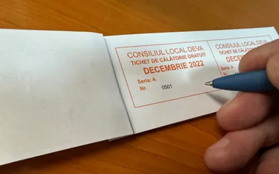 În atenţia pensionarilor din municipiul Deva și a altor categorii de persoane care beneficiază de tichete de călătorie gratuite pentru transportul public local!