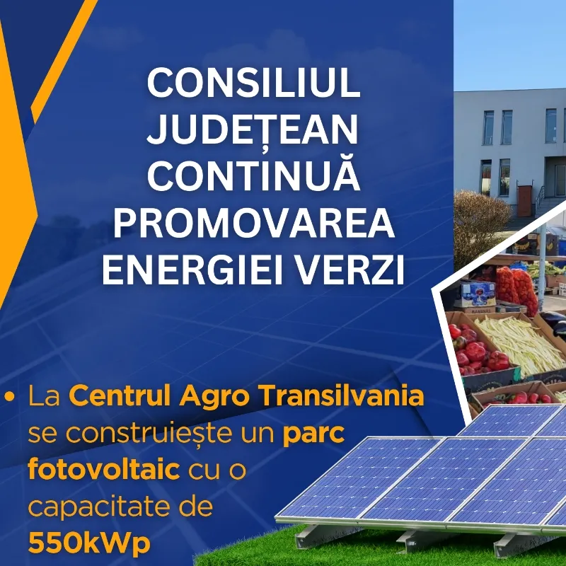 Consiliul Județean continuă promovarea energiei verzi