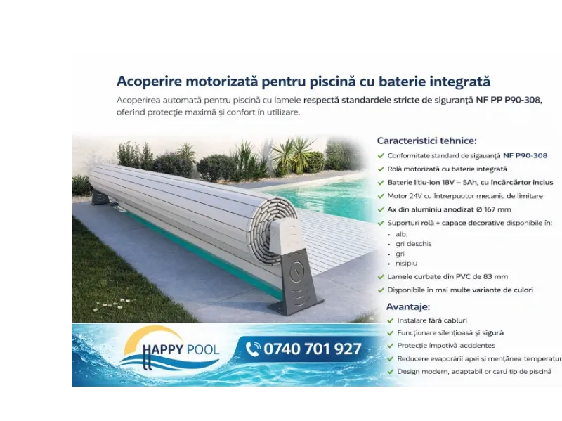 Acoperiri piscine