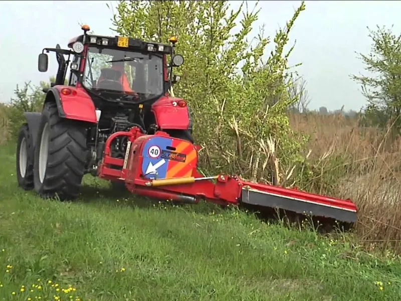 SEPPI M. — utilajul potrivit pentru orice teren. Antrenare mecanică și hidraulică.
