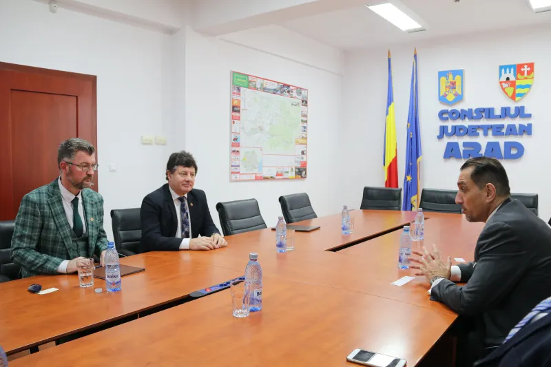 Zona Liberă Curtici-Arad, prezentată Ambasadorului Iordaniei de  la Bucureşti