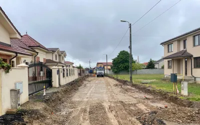 Se modernizează încă două străzi în cartierul Oncea