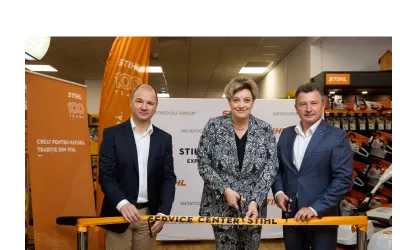STIHL România inaugurează, în parteneriat cu Metatools Group, primul Service Center oficial STIHL din țară, introducând un nou standard premium de service în Ploiești