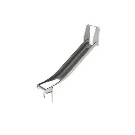 Tobogan din oțel inoxidabil 250 cm