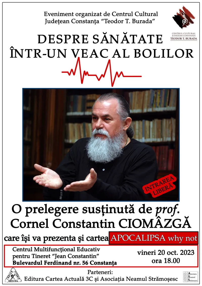 „DESPRE SĂNĂTATE, ÎNTR-UN VEAC AL BOLILOR”