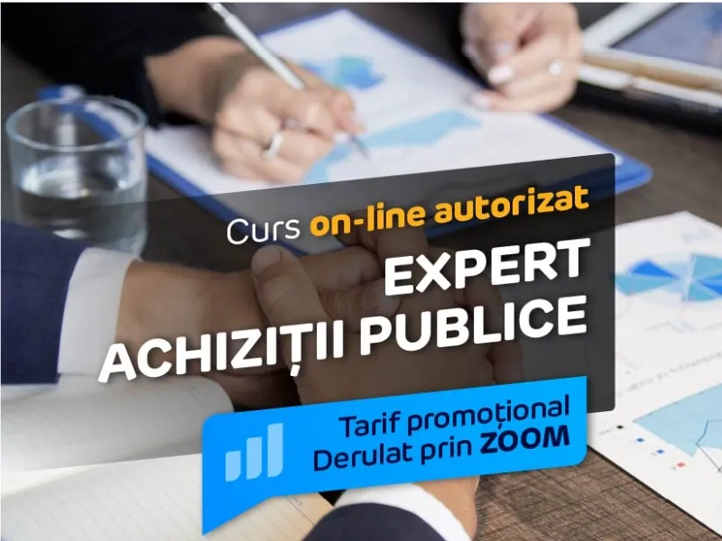 Curs Expert Achiziții Publice AUTORIZAT | SEAP | 190 ore