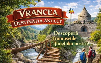 Vrancea nominalizată în competiția Destinația Anului în România 2026, cu trei obiective incluse în top 250
