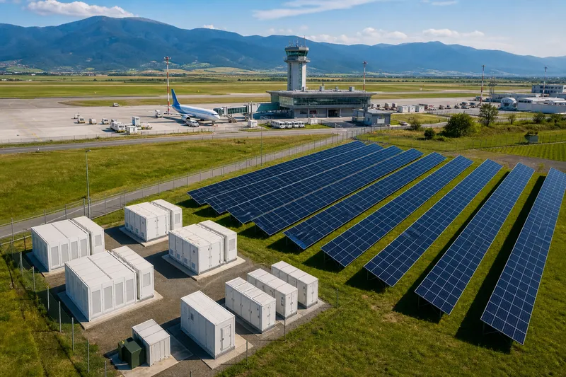 Finanțare record: 21.138.433 lei pentru parcul fotovoltaic al Aeroportului Internațional Brașov-Ghimbav