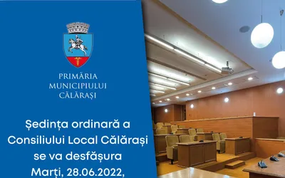 Comunicate și anunțuri de presă | Consiliu Local, convocat marţi, 28 iunie, în şedinţă ordinară
