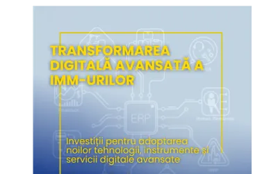 Tu ne spui nevoia. Noi construim apelul pentru transformarea digitală avansată a IMM-urilor din regiune