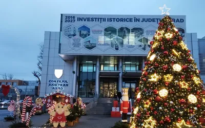 Moș Nicolae vine la Consiliul Județean!