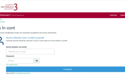 În Sectorul 3, documentele necesare emiterii și reînnoirii autorizației de funcționare se depun ONLINE!