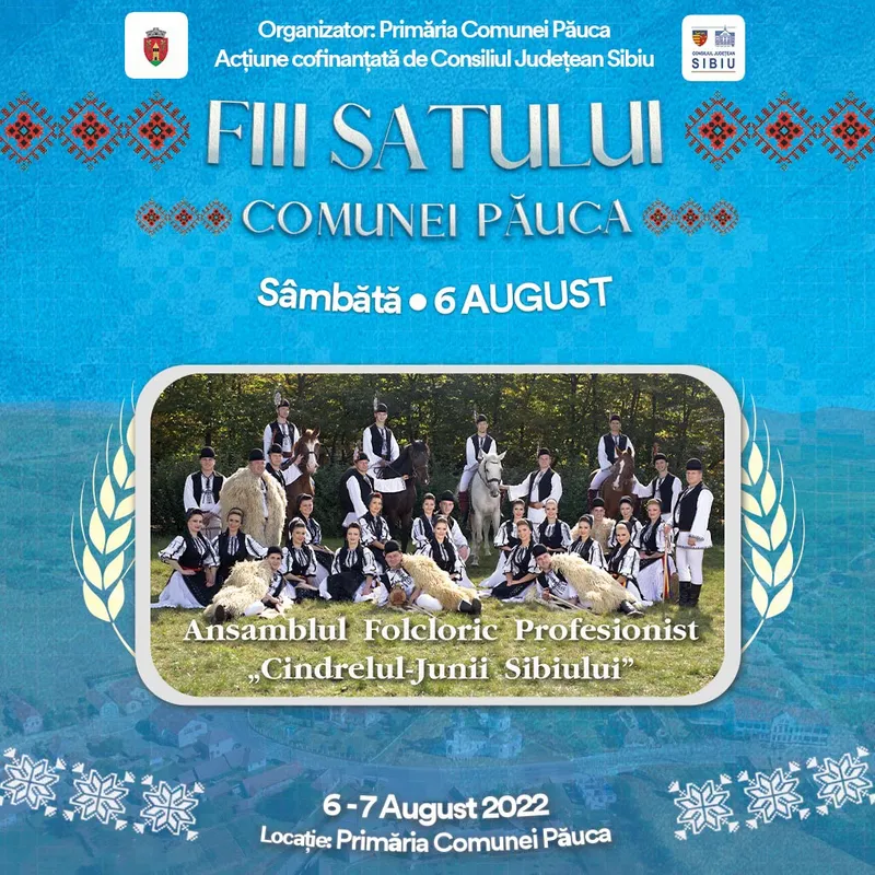 Fiii satului comunei Păuca | 6-7 august 2022