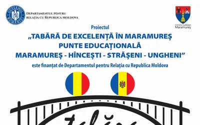 Se dă startul taberei „PUNTE” în Maramureș, pentru 40 de elevi olimpici din  România și Republica Moldova
