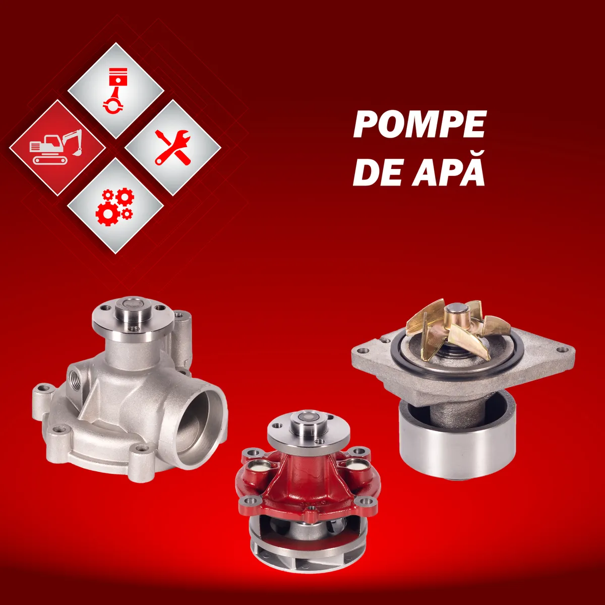 Utilajul tau are nevoie de pompa de apa?
