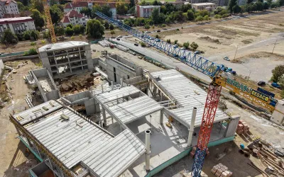 Lucrările la Centrul Cultural Multifuncțional din Oradea au ajuns la 30%