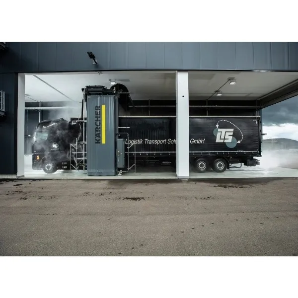Spălătoria pentru camioane Karcher TB – soluția economică și fiabilă pentru curățarea vehiculelor comerciale