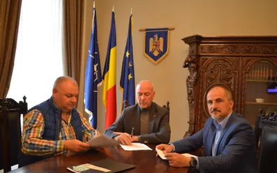 Todorică Şerban, preşedintele Consiliului Judeţean Braşov, a semnat contractul privind realizarea obiectivului „Proiect Tehnic + Execuţie – Modernizare DJ 130B....\"