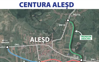 Centura Aleșd | Se deschide un nou tronson