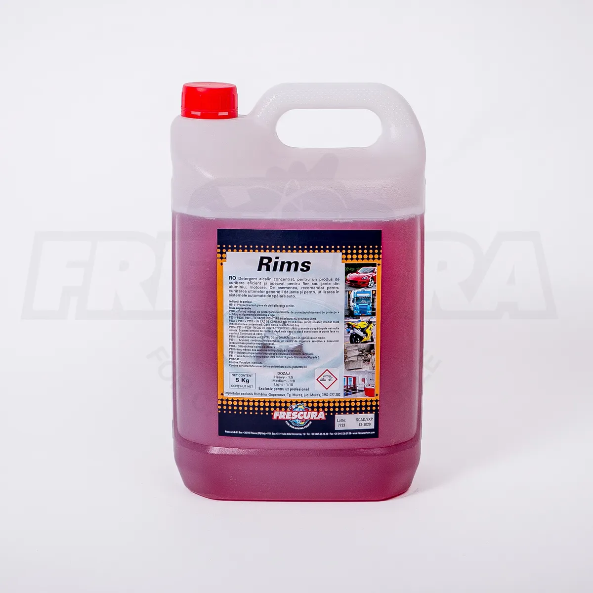 RIMS 25KG- solutie motor/degresant