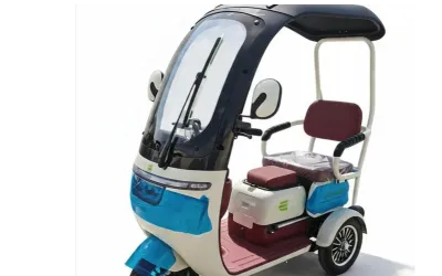 Tricicleta Electrica Voltarom SG-XY, Motor 1000W, Autonomie 50-70 km, Baterie 60V 20Ah, Viteza 25 km pe ora, Fara Permis