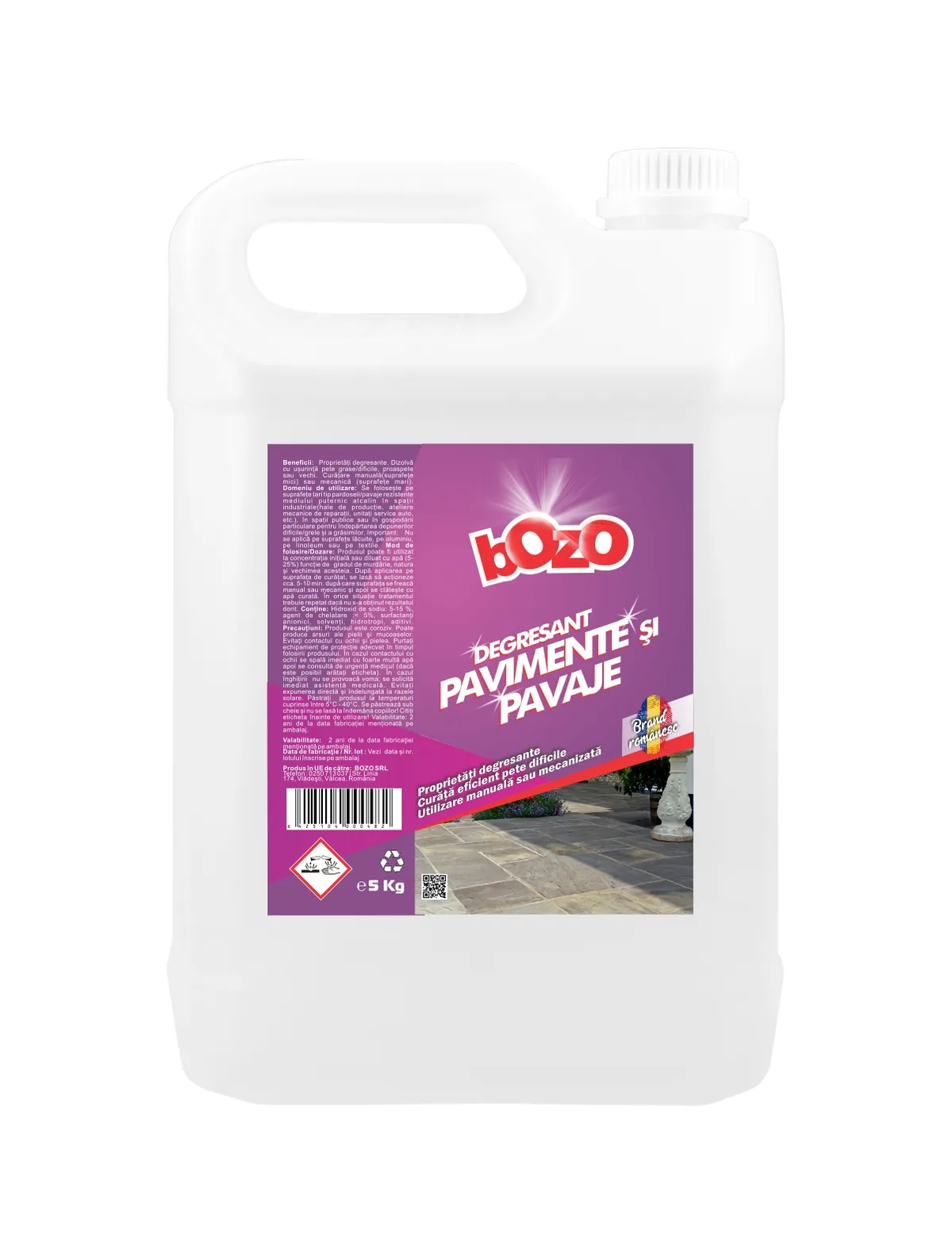 DEGRESANT PAVIMENTE SI PAVAJE 5 KG