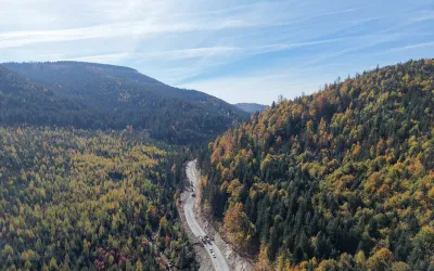 Lucrările la drumul Padiș–Ic Ponor ajung la 55%