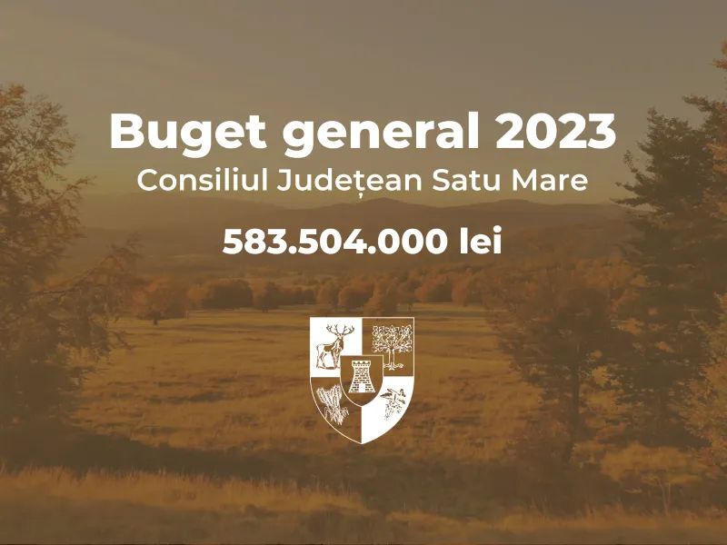 Bugetul Consiliului Județean Satu Mare pentru anul 20