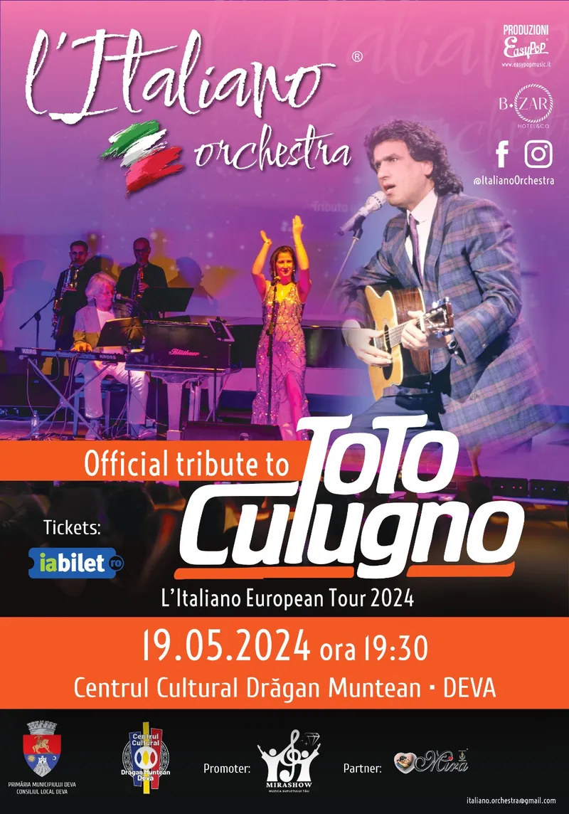 Omagiu Toto Cutugno la Deva!