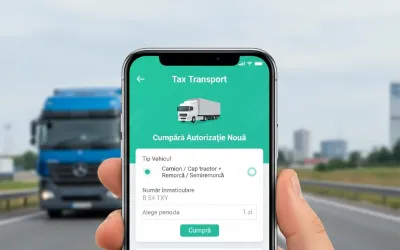 Tax Transport: O nouă aplicație pentru administrarea digitalizată a taxelor de tonaj greu