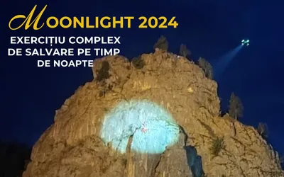 Moonlight Rescue 2024, exercițiu complex de salvare pe timp de noapte