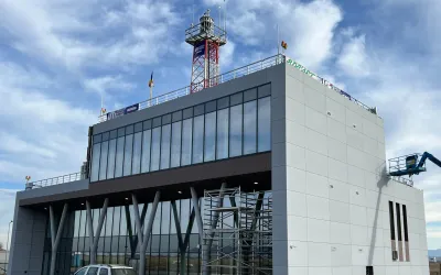 Clădirea de contingență a Aeroportului Internaţional Braşov-Ghimbav a ajuns în stadiu final de execuţie