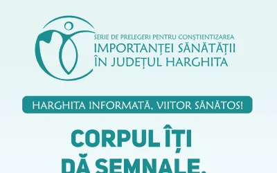 Consiliul Județean Harghita lansează campania „Harghita informată, viitor sănătos!” pentru prevenție în sănătate