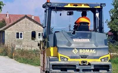 ORAȘUL UNGHENI, ÎN PLINĂ CAMPANIE DE MODERNIZARE STRADALĂ!