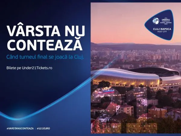 UEFA Under 21 Championship 2023 se joacă la Cluj-Napoca