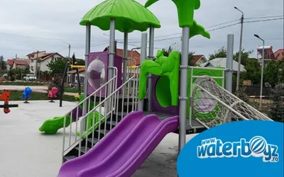 Orașul Ovidiu investește în viitorul copiilor: trei locuri de joacă moderne amenajate de Waterboyz