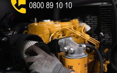 Întreținerea la 250 de ore pentru utilajele tale Cat® - Suntem la un apel distanță — gratuit și rapid.